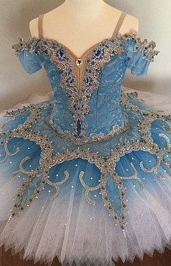 水色チュチュA140〜150cm   ¥8000