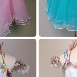 フラワー ピンク100〜110×1.緑110〜120×1.黄色110〜120×1.紫110〜120×1
