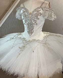 白、シルバーチュチュA  150〜160cm×1 ¥8000