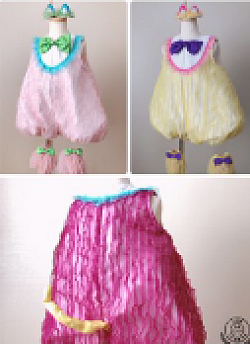 カラフルアニマル えんじ100~110cm×1. 黄・ピンク110~120cm×2