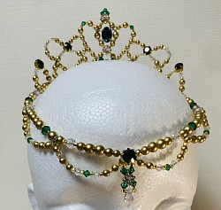 ゴールドグリーンティアラ ¥2000